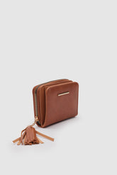 Krespi Taba Püskül Detaylı Bayan Cüzdan - OL-2025