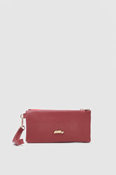 Sadrina Kırmızı Yumuşak Bayan Cüzdan