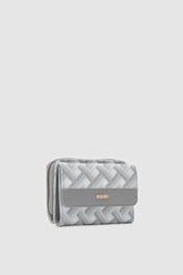 Palmas Beyaz Renk T Desen Bayan Cüzdan