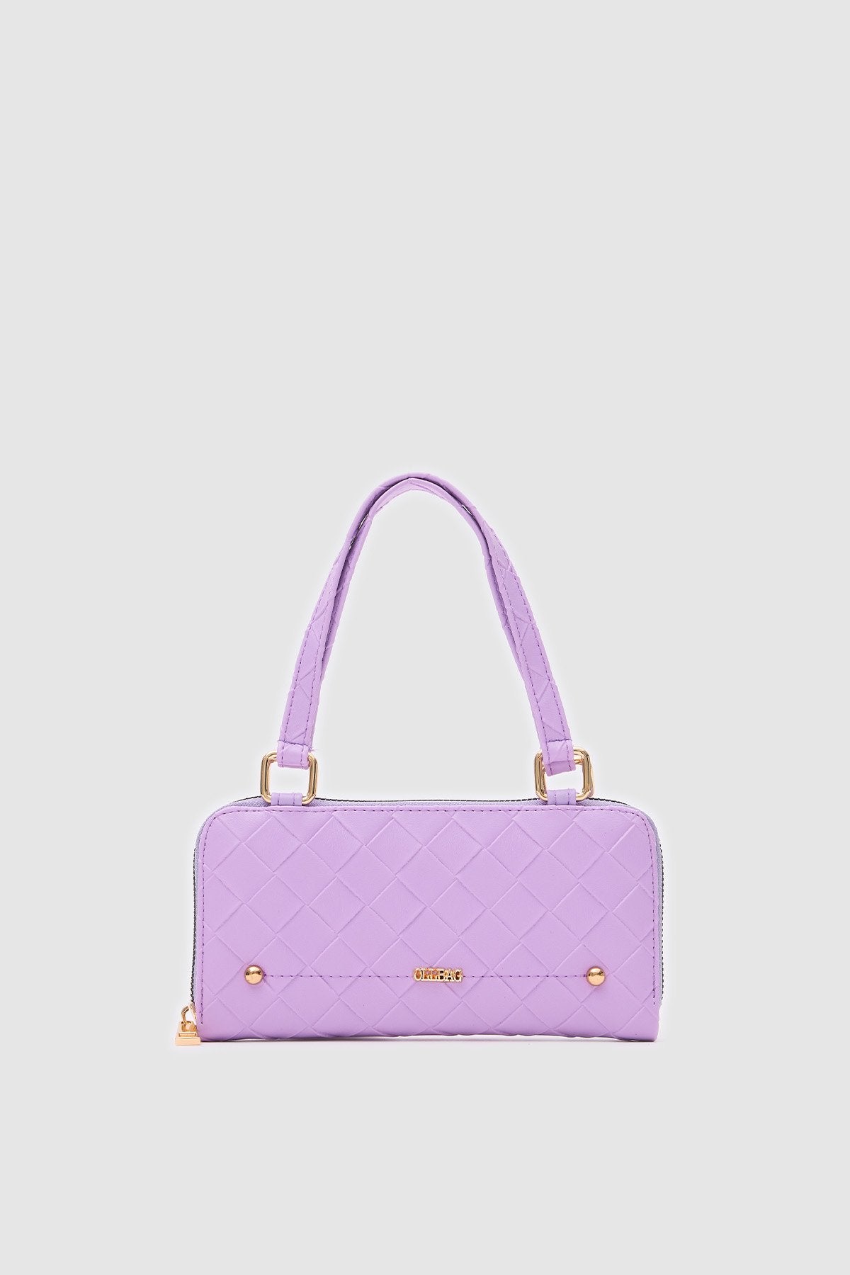 Klosa Lila Renk Çapraz Çanta Cüzdan