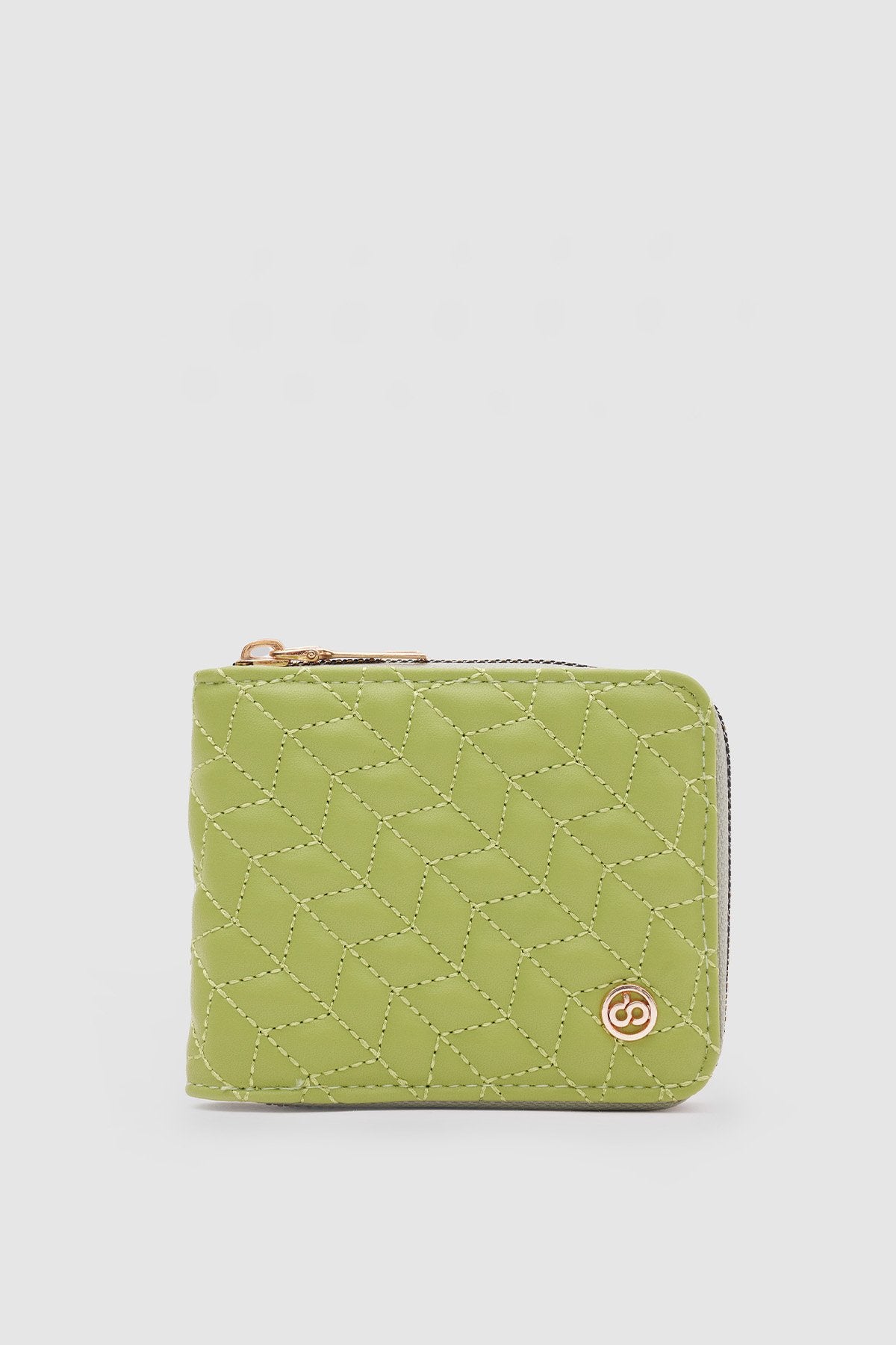 Rafa Fıstık Nakış Detaylı Bayan Cüzdan - OL-1050