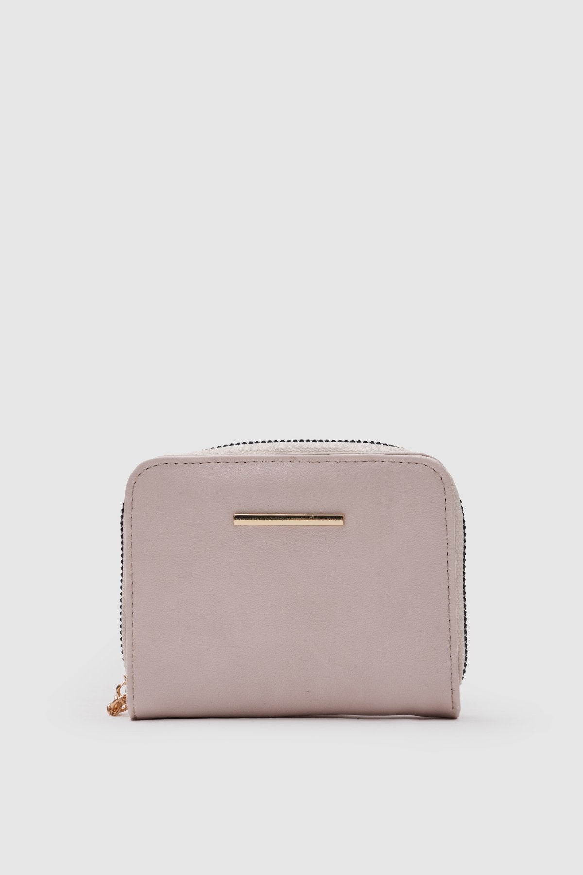 Krespi Krem Püskül Detaylı Bayan Cüzdan - OL-2025