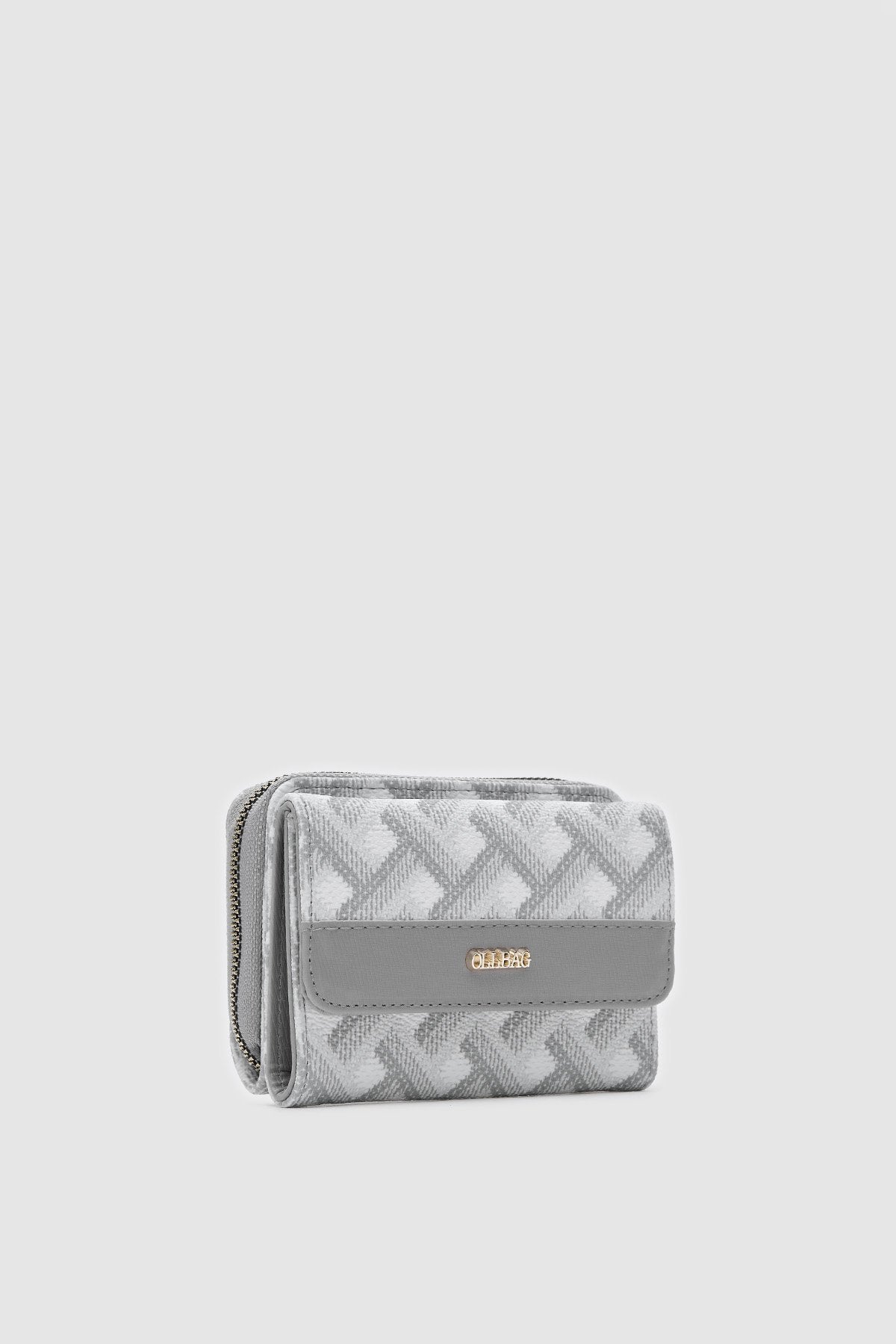 Palmas Beyaz Renk T Desen Bayan Cüzdan