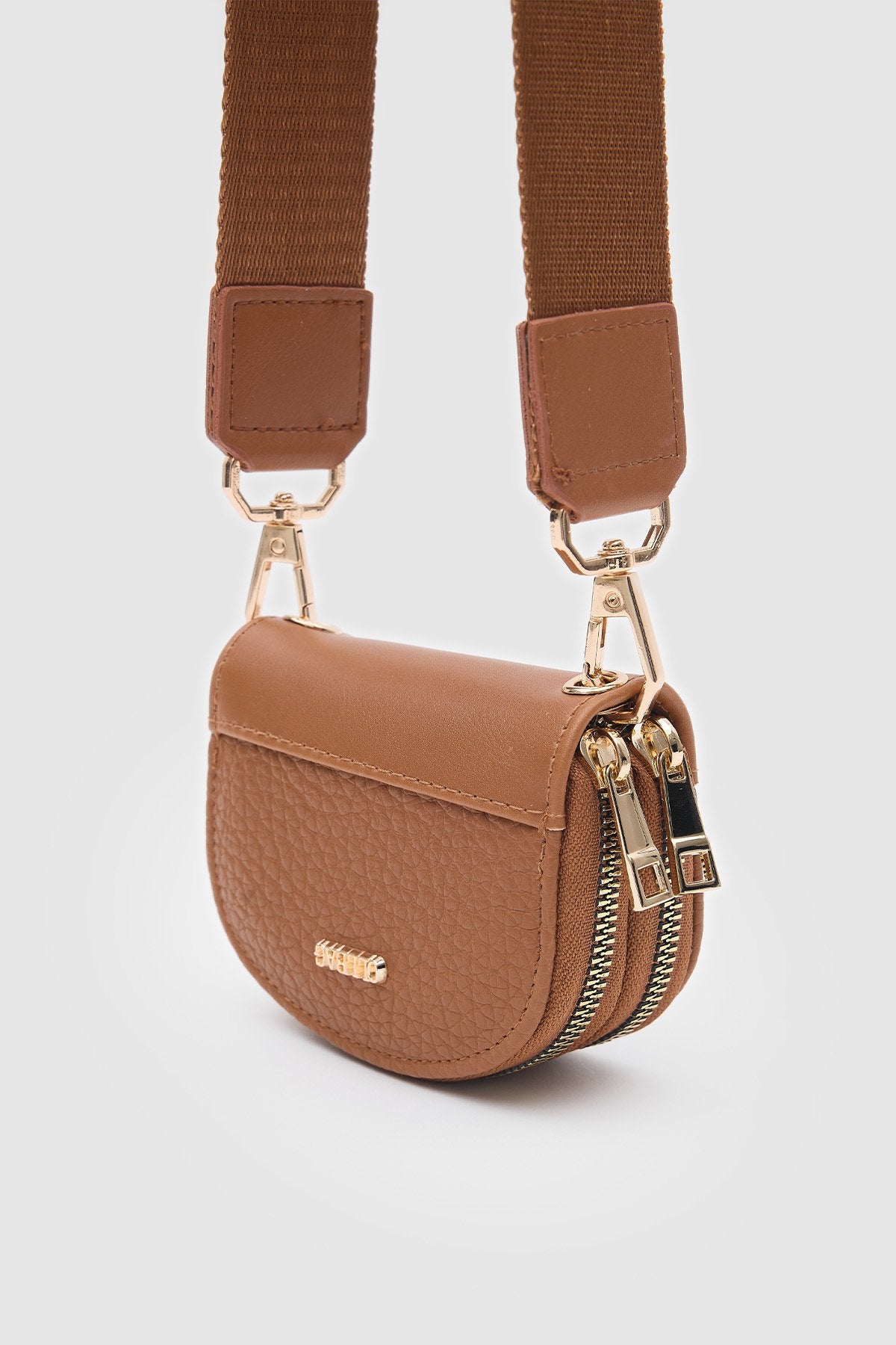 Jefece Taba Renk Naturel Desen Çanta Cüzdan