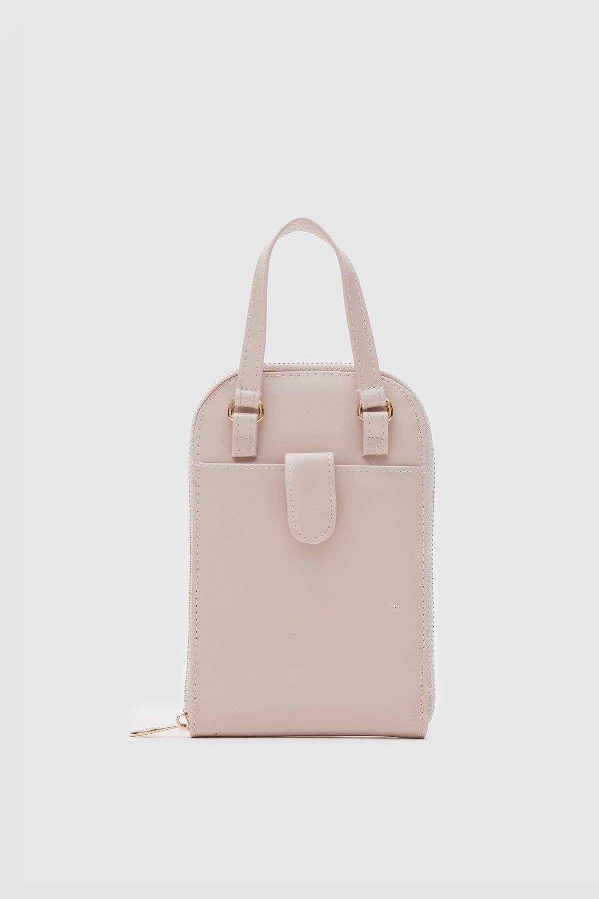 Santonis Krem Bayan Çanta Cüzdan